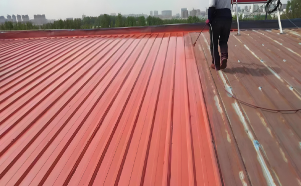 厂房屋面的彩钢瓦翻新一般用什么样的翻新漆