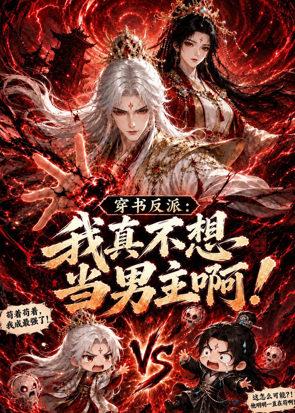 穿书反派：我真不想当男主啊海报