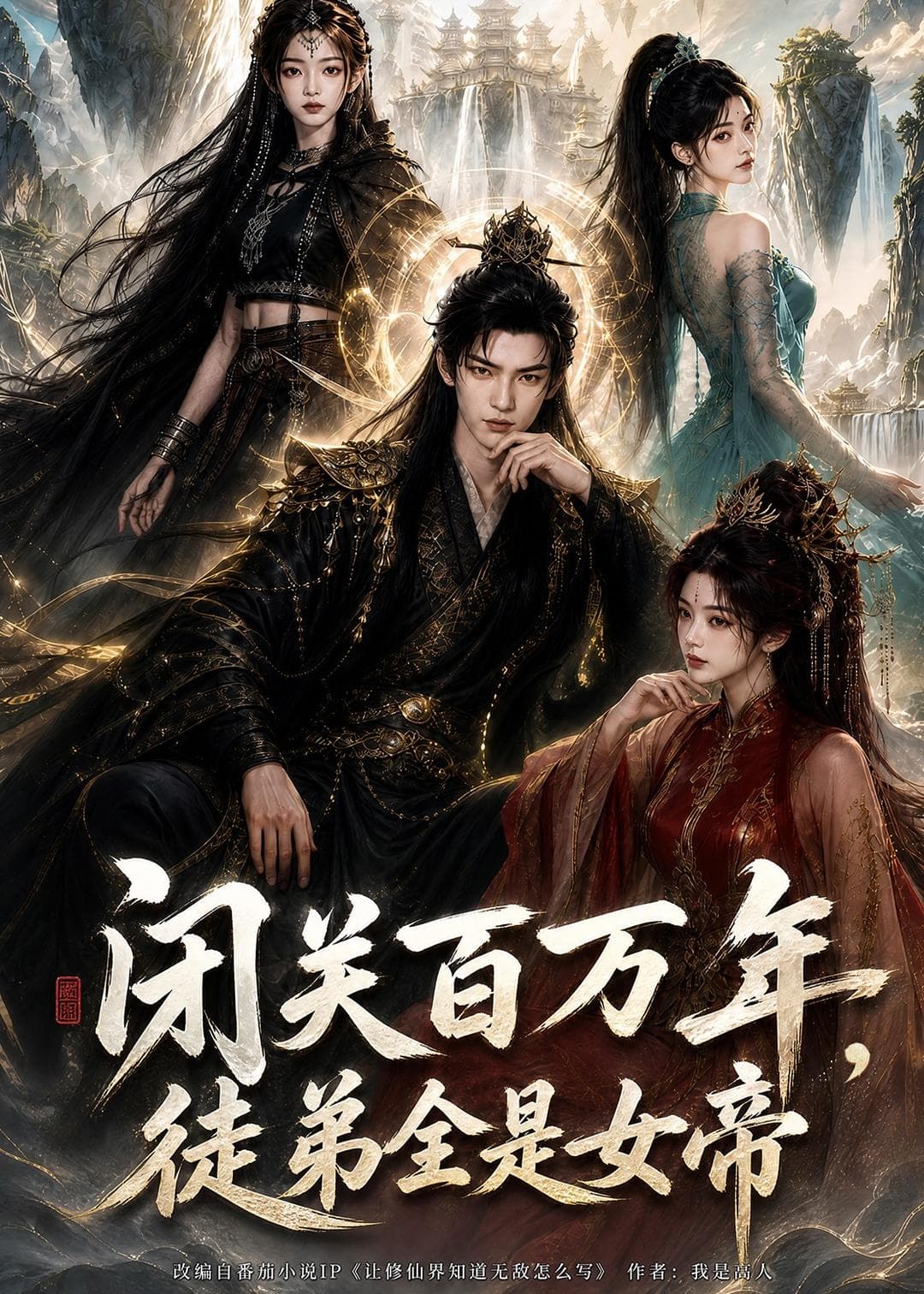 闭关百万年，徒弟全是女帝海报
