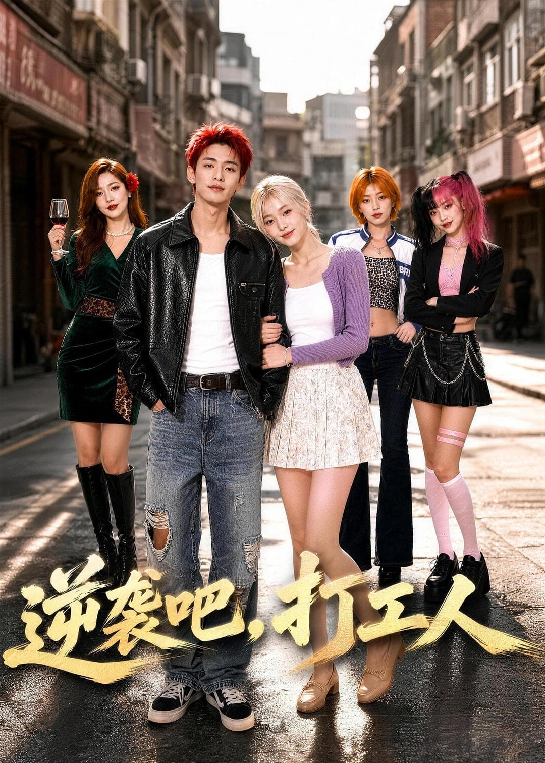 逆袭吧，打工人海报
