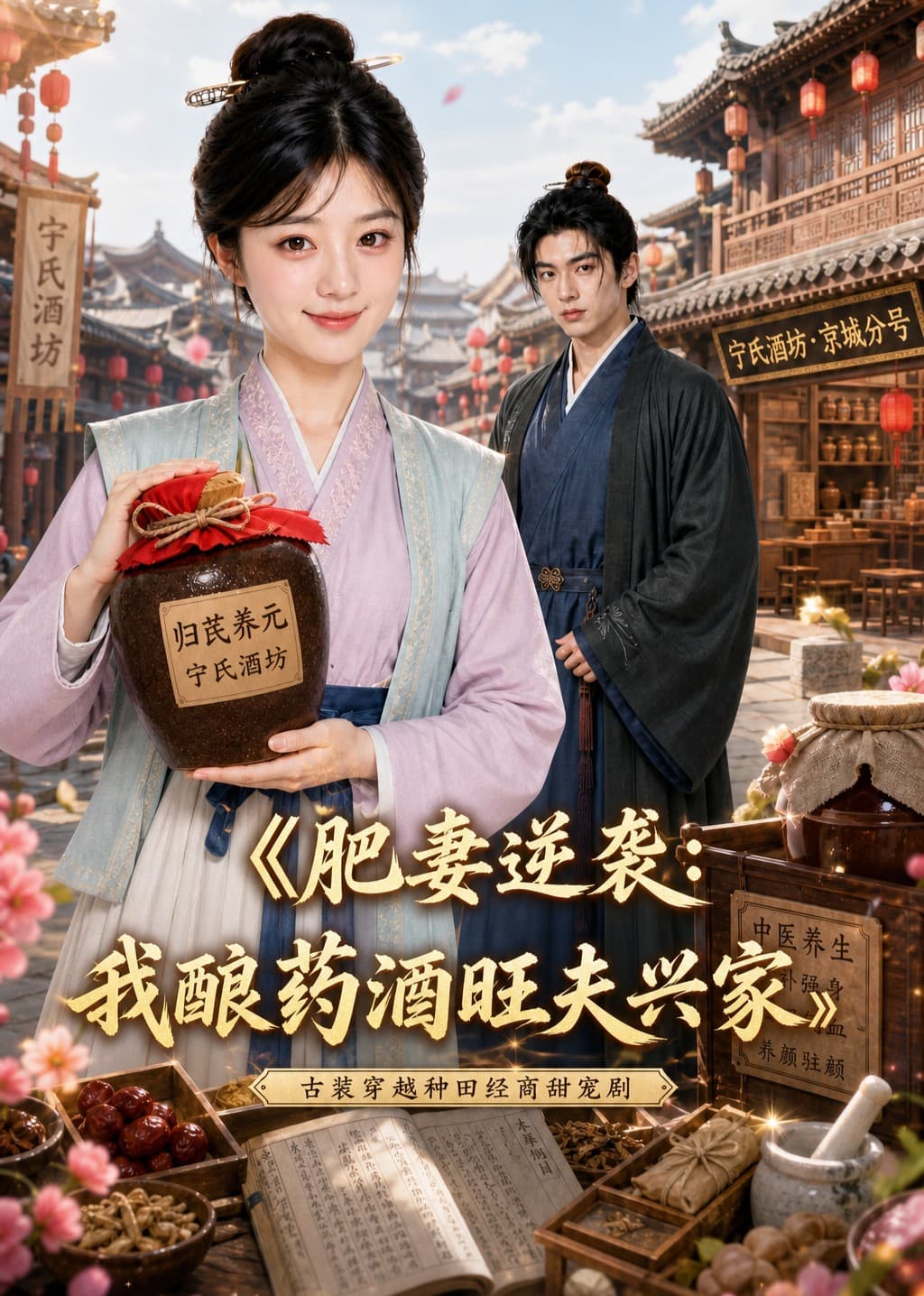 肥妻逆袭：我酿药酒旺夫兴家海报