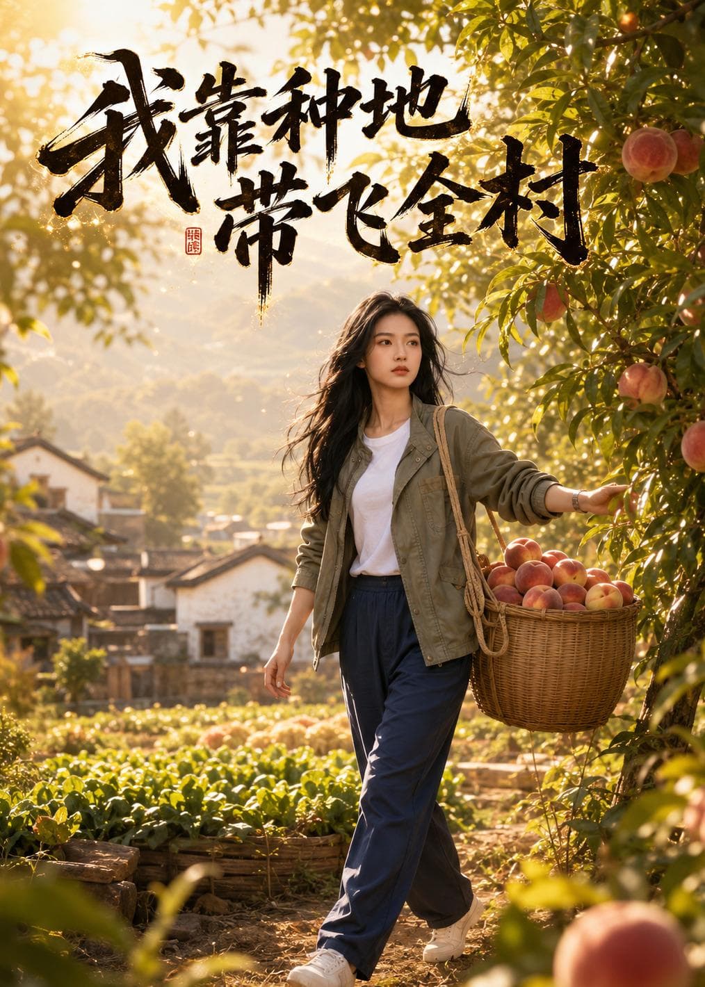 我靠种地带飞全村海报