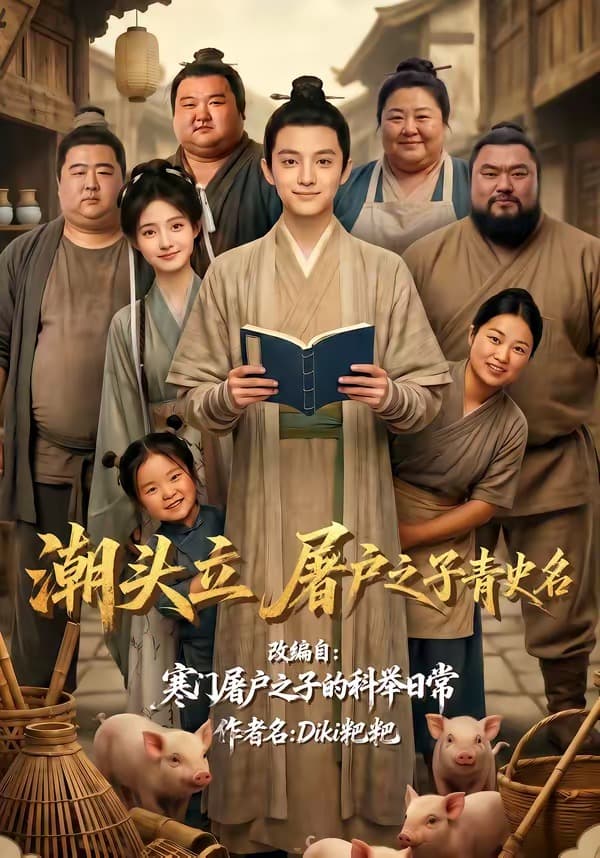 潮头立，屠户之子青史名海报