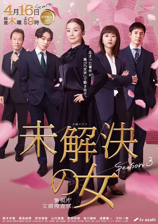 未解决之女警视厅文件捜査官第三季海报