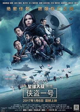 星球大战外传：侠盗一号国语海报