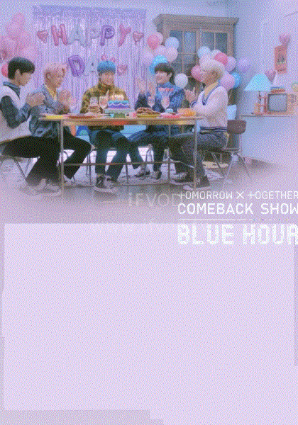 TOMORROW X TOGETHER COMEBACK SHOW-Blue Hour海报