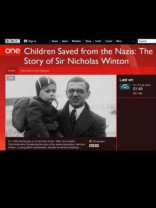 从纳粹手中救出的孩子们海报