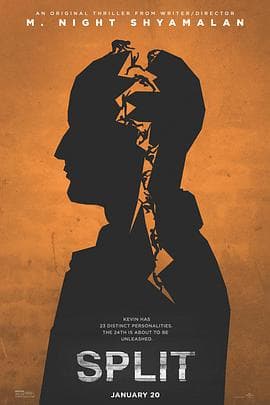 分裂（2016）海报